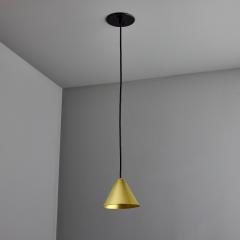 Hans Agne Jakobsson Hans Agne Jakobsson Raw Brass Mini Tratten Pendant - 4135948