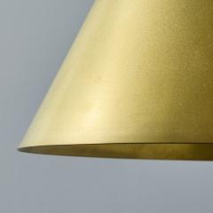  Hans Agne Jakobsson Hans Agne Jakobsson Raw Brass Mini Tratten Pendant - 4135949