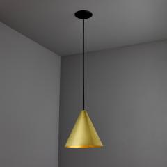  Hans Agne Jakobsson Hans Agne Jakobsson Raw Brass Tratten Pendant - 4176303
