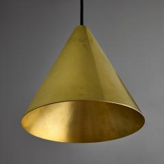  Hans Agne Jakobsson Hans Agne Jakobsson Raw Brass Tratten Pendant - 4176306