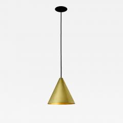  Hans Agne Jakobsson Hans Agne Jakobsson Raw Brass Tratten Pendant - 4177426