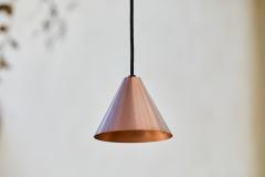  Hans Agne Jakobsson Hans Agne Jakobsson Raw Copper Mini Tratten Outdoor Pendant - 4135565
