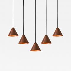  Hans Agne Jakobsson Hans Agne Jakobsson Raw Copper Mini Tratten Outdoor Pendant - 4136277