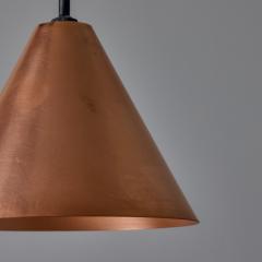  Hans Agne Jakobsson Hans Agne Jakobsson Raw Copper Mini Tratten Pendant - 4135972