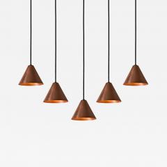  Hans Agne Jakobsson Hans Agne Jakobsson Raw Copper Mini Tratten Pendant - 4136291