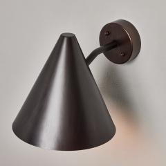  Hans Agne Jakobsson Hans Agne Jakobsson Tratten Dark Brown Patinated Outdoor Sconce - 4156143