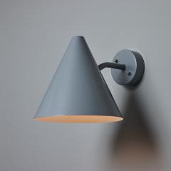  Hans Agne Jakobsson Hans Agne Jakobsson Tratten Outdoor Sconce in Painted Silver - 4155838