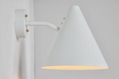  Hans Agne Jakobsson Hans Agne Jakobsson Tratten Outdoor Sconce in White - 4156065