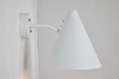  Hans Agne Jakobsson Hans Agne Jakobsson Tratten Outdoor Sconce in White - 4156068