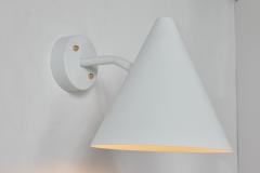  Hans Agne Jakobsson Hans Agne Jakobsson Tratten Outdoor Sconce in White - 4156069