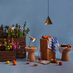  Hans Agne Jakobsson Hans Agne Jakobsson Tratten Pendant in Brown - 4147623
