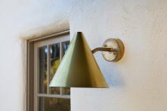  Hans Agne Jakobsson Hans Agne Jakobsson Tratten Raw Brass Outdoor Sconce - 4155745