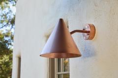  Hans Agne Jakobsson Hans Agne Jakobsson Tratten Raw Copper Outdoor Sconce - 4155704