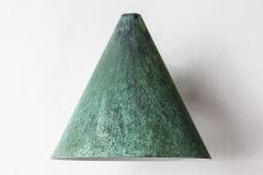  Hans Agne Jakobsson Hans Agne Jakobsson Tratten Verdigris Patinated Outdoor Sconce - 4156209
