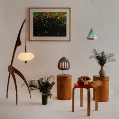  Hans Agne Jakobsson Hans Agne Jakobsson Verdigris Patinated Tratten Pendant - 4147526