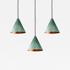  Hans Agne Jakobsson Hans Agne Jakobsson Verdigris Patinated Tratten Pendant - 4151564