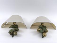  Hans M ller Set of Two Rare Large Mid Century Brass Lemon Sconces by Hans M ller 1970s - 4498775