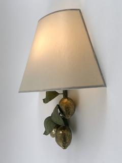  Hans M ller Set of Two Rare Large Mid Century Brass Lemon Sconces by Hans M ller 1970s - 4498781