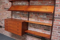  Hansen Guldborg Danish Modern Teak and Rosewood Wall Unit Wall by Rud Thygesen Johnny S rensen - 3670026