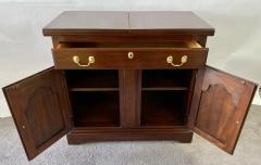  Harden Furniture Chippendale Style Cherry Wood Folding Cabinet or Serving Bar by Harden - 2865100