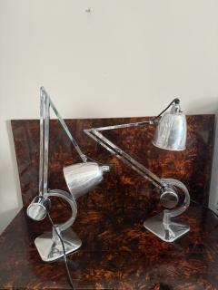  Hardrill and Horstmann Pair of Hardrill and Horstmann Counterpoise Articulated Task Lamps 1950 - 4257792