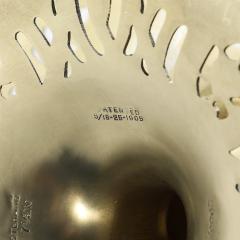  Hardy Hayes Aesthetic Movement Sterling Silver Gold Washed Taza signed Hardy Hayes Co  - 4623038
