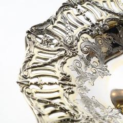  Hardy Hayes Aesthetic Movement Sterling Silver Gold Washed Taza signed Hardy Hayes Co  - 4623039