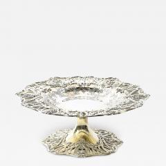  Hardy Hayes Aesthetic Movement Sterling Silver Gold Washed Taza signed Hardy Hayes Co  - 4623449