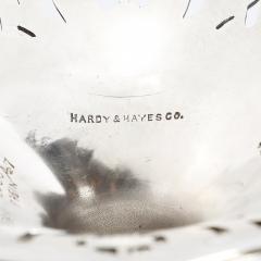  Hardy Hayes Pair of Aesthetic Movement Sterling Silver Tazas signed Hardy Hayes Co  - 4623127