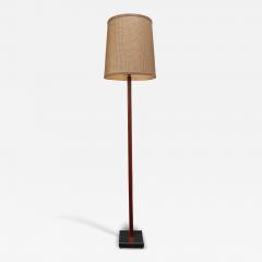  Harpswell House Vintage Slate and Teakwood Studio Craft Floor Lamp by Harspwell House - 4382879
