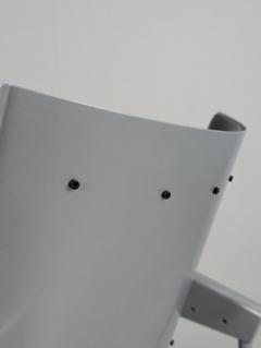  Harri Korhonen Modernist Sculptural Oscar Chair by Harri Korhonen in Black Leather Inno 1990s - 4470468