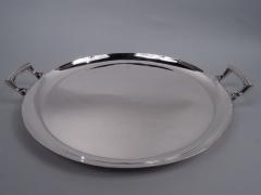  Harrods Harrods English Art Deco Between the Wars Sterling Silver Tray 1938 - 3765221