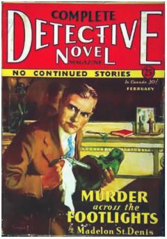 Harry Lemon Parkhurst The Complete Detective Cover Pulp Magazine - 3404128