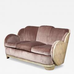  Harry Lou Epstein Furniture Co An English Art Deco Cloud Shagreen Settee by Harry Lou Epstein Furniture - 4483761