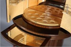  Harry Lou Epstein Furniture Co Art Deco Burr Walnut Cocktail Cabinet by Harry and Lou Epstein England - 4510036