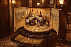  Harry Lou Epstein Furniture Co Art Deco Burr Walnut Cocktail Cabinet by Harry and Lou Epstein England - 4510037