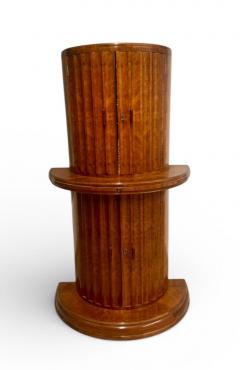  Harry Lou Epstein Furniture Co Art Deco Burr Walnut Cocktail Cabinet by Harry and Lou Epstein England - 4510080