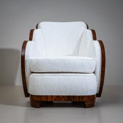  Harry Lou Epstein Furniture Co Pair of Cloud Lounge Chairs by Harry and Lou Epstein United Kingdom 1920s - 4538043