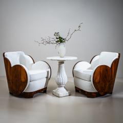  Harry Lou Epstein Furniture Co Pair of Cloud Lounge Chairs by Harry and Lou Epstein United Kingdom 1920s - 4538044