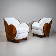  Harry Lou Epstein Furniture Co Pair of Cloud Lounge Chairs by Harry and Lou Epstein United Kingdom 1920s - 4538115