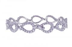  Harry Winston Harry Winston Diamond Loop Bracelet - 436056