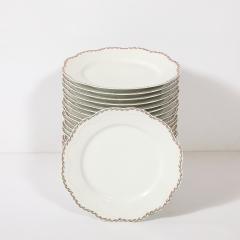  Haviland Co Antique Haviland for Limoges Porcelain Dinner Set for 24 Floral Spray Pattern - 4745549