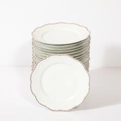  Haviland Co Antique Haviland for Limoges Porcelain Dinner Set for 24 Floral Spray Pattern - 4745550