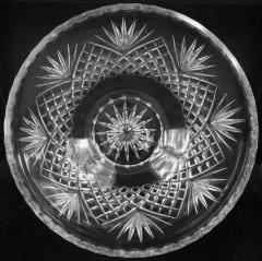  Hawkes Hawkes American Edwardian Sterling Silver Cut Glass Caviar Bowl - 4543058