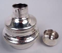  Hawkes Large Hawkes Sterling Silver Glass Duck Cocktail Shaker Cups - 4215150