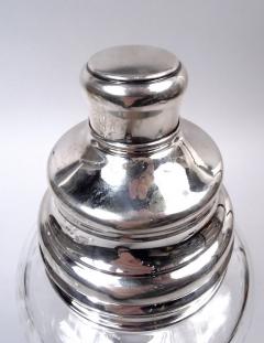  Hawkes Large Hawkes Sterling Silver Glass Duck Cocktail Shaker Cups - 4215198