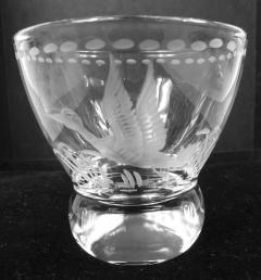  Hawkes Large Hawkes Sterling Silver Glass Duck Cocktail Shaker Cups - 4215202