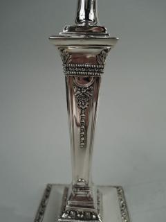 Hawksworth Set of 4 English Victorian Classical Candlesticks by Hawksworth Eyre - 3761954