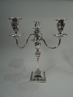  Hawksworth Set of 4 English Victorian Classical Candlesticks by Hawksworth Eyre - 3761966