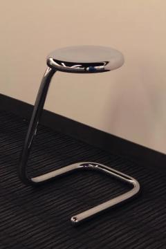  Haworth Design Studio Four Haworth Chromed Steel Paper Clip Stools 24 H Counter Height K700 1980s - 3511463